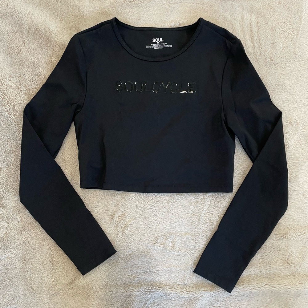 SoulCycle | Tap Back Longsleeve - Black